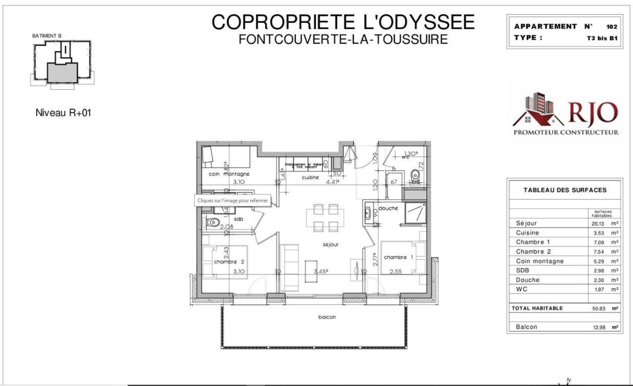Odyssee B102 Cosy Appartement Sur Les Pistes Fontcouverte-la-Toussuire Exteriér fotografie